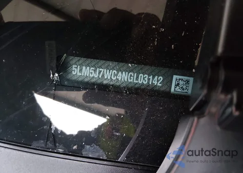 2022 Lincoln Aviator Reserve из США, поврежденный, VIN 5LM5J7WC4NGL03142